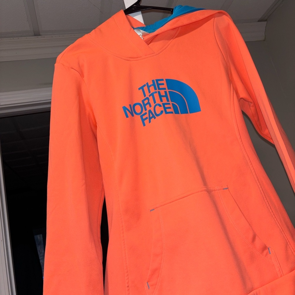 The North Face Vibrant Orange Hoodie